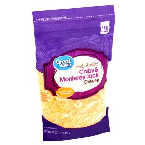 1/3 cup (28 g) Feather Shredded Colby & Monterey Jack Cheese