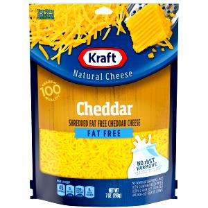 1/3 cup (28 g) Finely Shredded Triple Cheddar Cheese