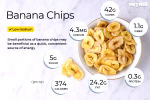 1/3 cup (30 g) Banana Chips