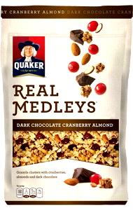 1/3 cup (30 g) Real Medleys - Dark Chocolate Cranberry Almond