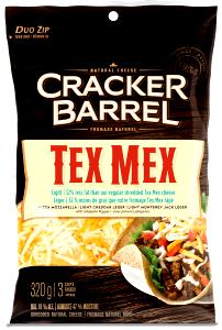 1/3 cup (30 g) Tex Mex Light Shredded Cheese