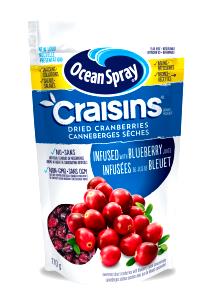 1/3 cup (40 g) Craisins Dried Cranberries Blueberry Juice Infused