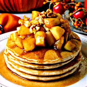 1/3 cup (46 g) Cinnamon Apple Pancake & Waffle Mix