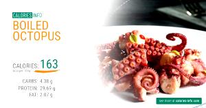 1/3 cup (55 g) Spiced Octopus