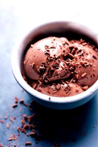 1/3 cup Chocolate Frozen Yogurt