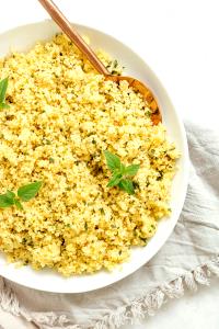 1/3 Cup Couscous, Basil Pesto, Dry