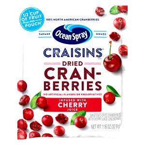 1/3 Cup Craisins, Cherry