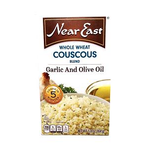 1/3 cup dry (57 g) Whole Wheat Couscous Garlic & Basil With Milled Flax Seed & Soy