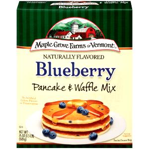 1/3 cup dry mix (44 g) Blueberry Pancake & Waffle Mix