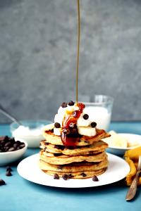 1/3 cup dry mix (46 g) Chocolate Chip Pancake & Waffle Mix