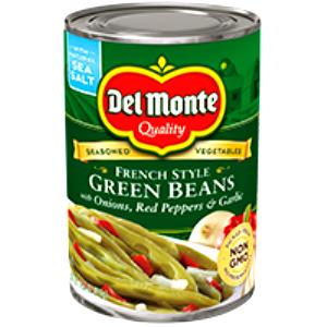 1/3 cup French Style Green Beans (No Salt Added)