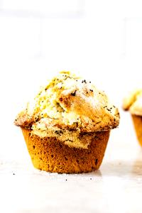 1/3 jumbo muffin Lemon Poppyseed Muffin