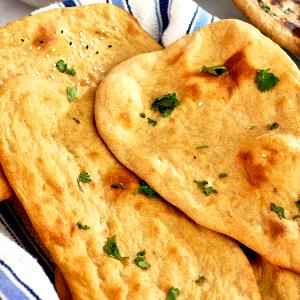 1/3 naan (42 g) Whole Wheat Naan Bread