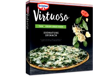 1/3 pizza (130 g) Virtuoso Signature Spinach Pizza