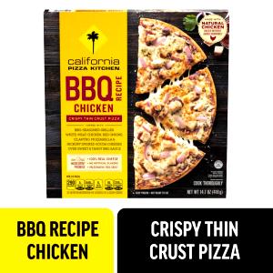 1/3 pizza (147 g) Barbecue Chicken Style Pizza