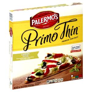 1/3 pizza (156 g) Primo Thin Garden Pizza