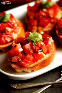 1/3 serving Bruschetta