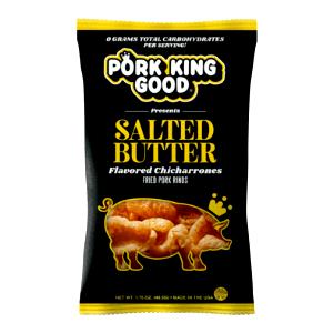 1/4 bag (14 g) White Cheddar Pork Rinds