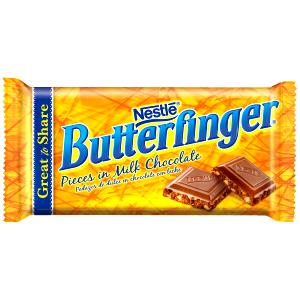 1/4 bar (31 g) Butterfinger Pieces in Milk Chocolate