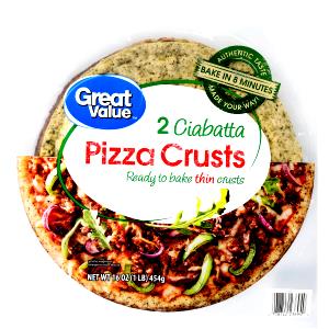 1/4 crust (57 g) Ciabatta Pizza Crust