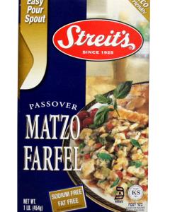 1/4 cup (18 g) Whole Grain Matzo Farfel