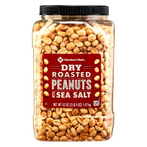 1/4 cup (28 g) Dry Roasted Peanuts with Sea Salt