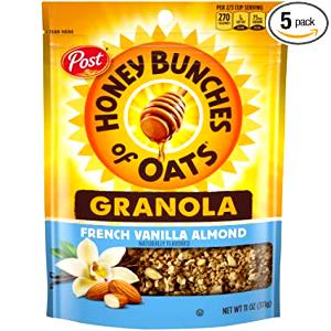 1/4 cup (28 g) Honey Vanilla Granola