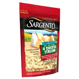 1/4 cup (28 g) Reduced Fat 4 Cheese Italian Cheese