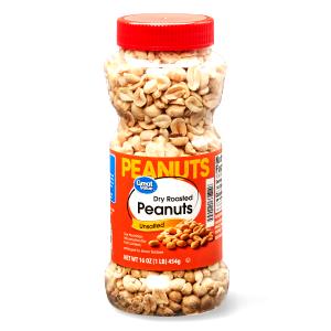 1/4 cup (28 g) Unsalted Dry Roasted Peanuts