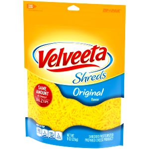 1/4 cup (28 g) Velveeta Shreds Original