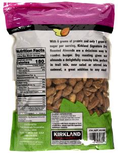 1/4 cup (30 g) Roasted Almonds with Sea Salt