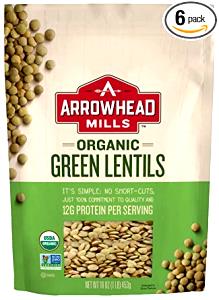 1/4 cup (35 g) Organic French Green Lentils