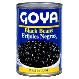 1/4 cup (38 g) Frijoles Negros Black Beans