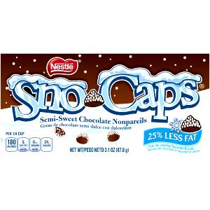 1/4 cup (40 g) Sno-Caps Semi Sweet Chocolate