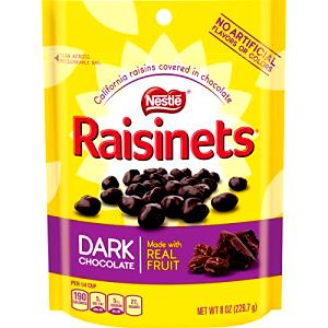 1/4 cup (45 g) Dark Chocolate Raisinets