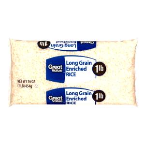 1/4 cup (45 g) Enriched Long Grain Rice