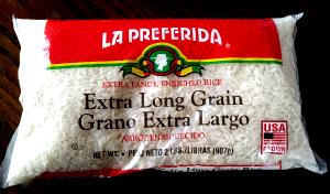 1/4 cup (45 g) Extra Long Grain Extra Fancy Enriched Rice