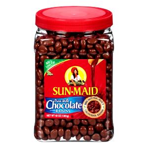 1/4 cup (48 g) Chocolate Covered Raisins