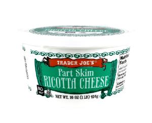 1/4 cup (55 g) Ricotta Cheese Part Skim