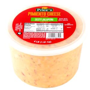 1/4 cup (55 g) Zesty Jalapeno with Real Cheese Cheese Sandwich Spread