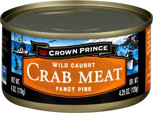 1/4 cup (56 g) Pink Crab Meat