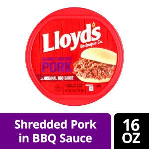 1/4 cup (56 g) Seasoned Shredded Pork in Original BBQ Sauce