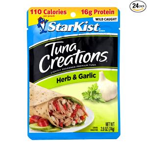 1/4 cup (56 g) Tuna Creations Herb & Garlic