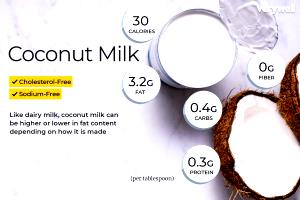 1/4 cup (60 g) Organic Coconut Milk