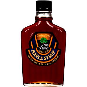 1/4 cup (60 ml) 100% Pure Grade A Dark Color Robust Taste Maple Syrup