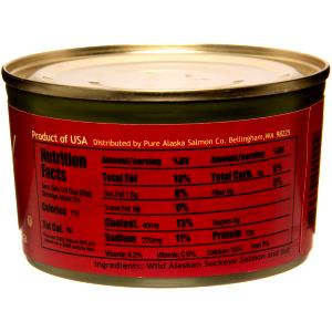 1/4 cup (63 g) Canned Sockeye Salmon