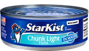 1/4 cup (85 g) Chunk Light Tuna in Water