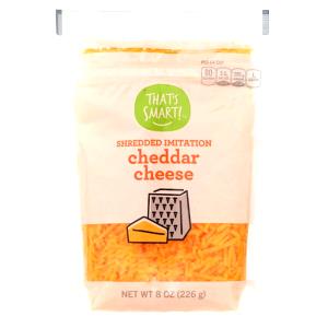 1/4 cup Cheddar Cheese (Imitation)