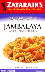 1/4 cup dry (37.8 g) New Orleans Style Jambalaya Pasta Dinner Mix