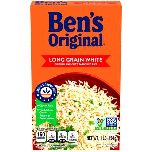 1/4 cup dry (45 g) Enriched Long Grain Rice